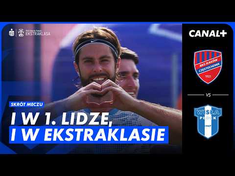 Marcin Flis nie Przestaje Strzelać! Historyczna Interwencja Var! Raków - Wisła Płock, Skrót Meczu
