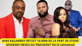 Mike Kalambay Recoit 10.000 A Lubumbashi De La Part De Stone Mukendi Le Neveu De Felix Tshisekedi