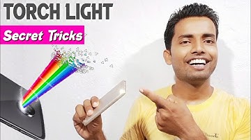 Mobile Flashlight Amazing Tips & Tricks !! Turn your Flashlight into DJ light Disco light effects💡💡💣