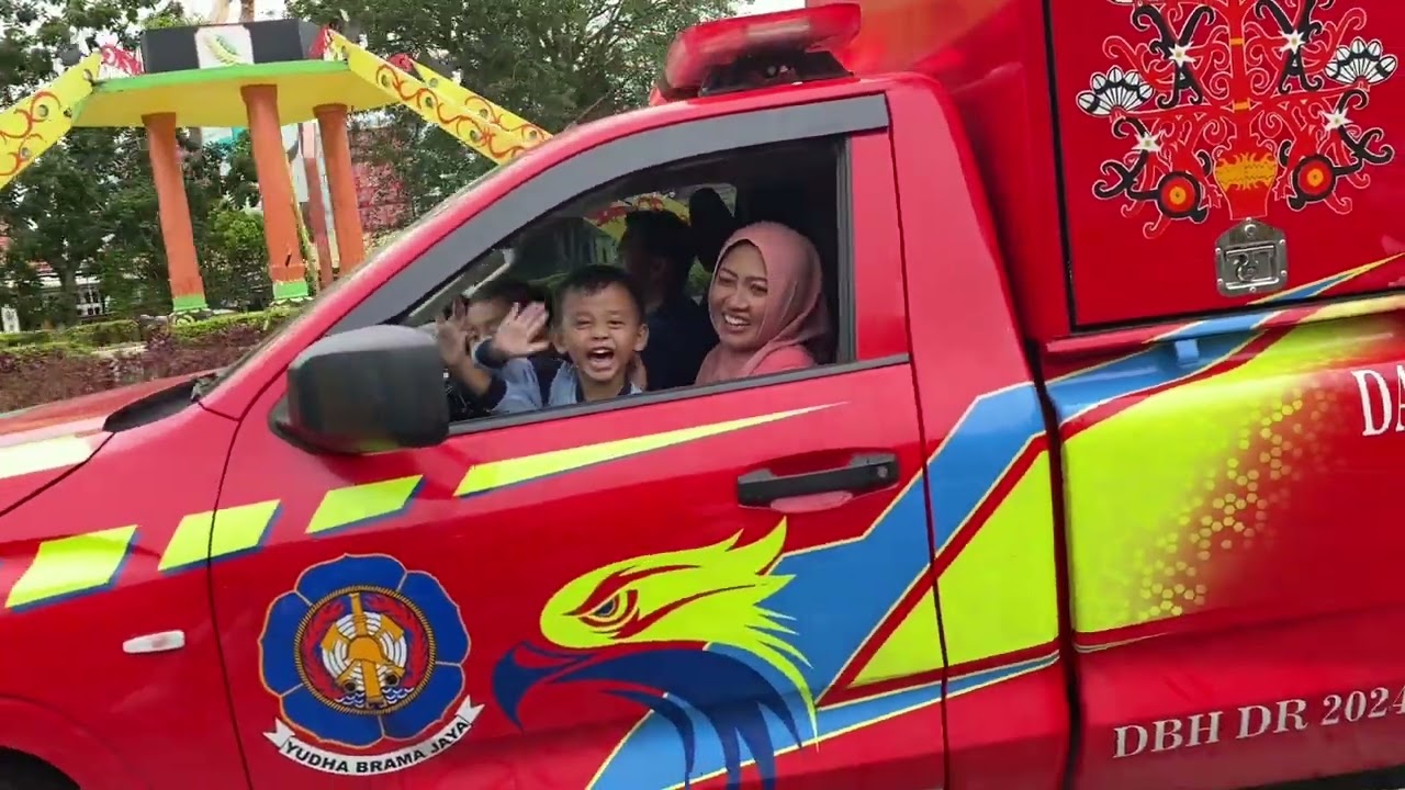 Kunjungan TK KARYA ke kantor Dinas Satpol PP dan Damkar Kab. Kapuas