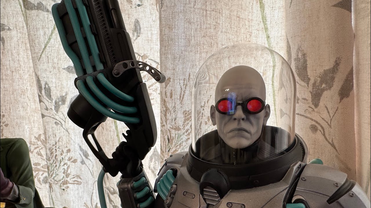 Frozen in Awe! Mr. Freeze Statue Sideshow Unboxing with My Son Zack 