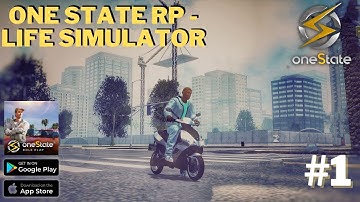 One State RP - Life Simulator - Gameplay Walkthrough (Android, iOS) | #jerryisgaming  #1