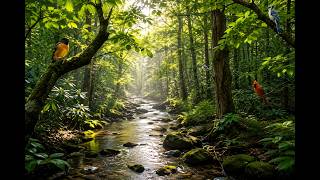 3 Hours of Peaceful Forest Birds | Nature Sounds for Work, Reading & Relaxation