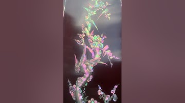 Câu đối khảm trúc mai  ốc Singapore đỏ lửa vàng tranh