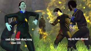 Ceeb leej thiab nkauj noog daim 500,hmong movie 3d. 