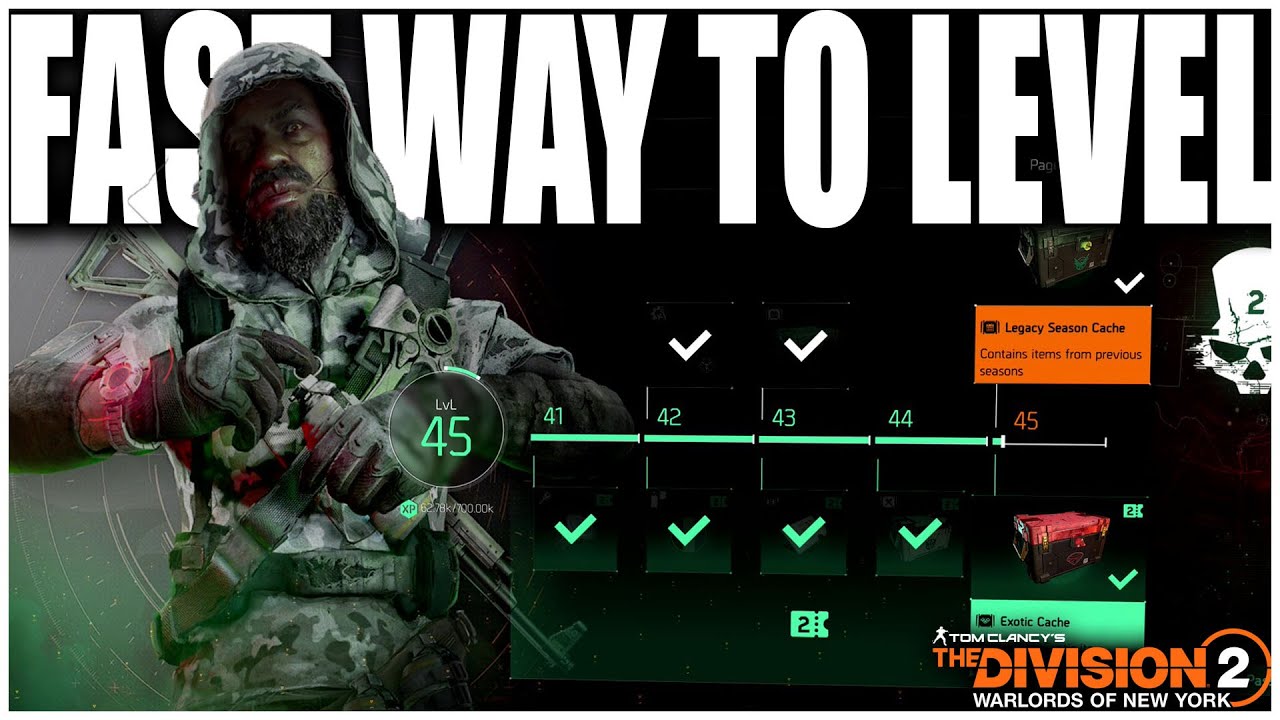 FAST & BEST WAY FARM & LEVEL UP THE SEASON IN THE DIVISION 2 - LOCATION