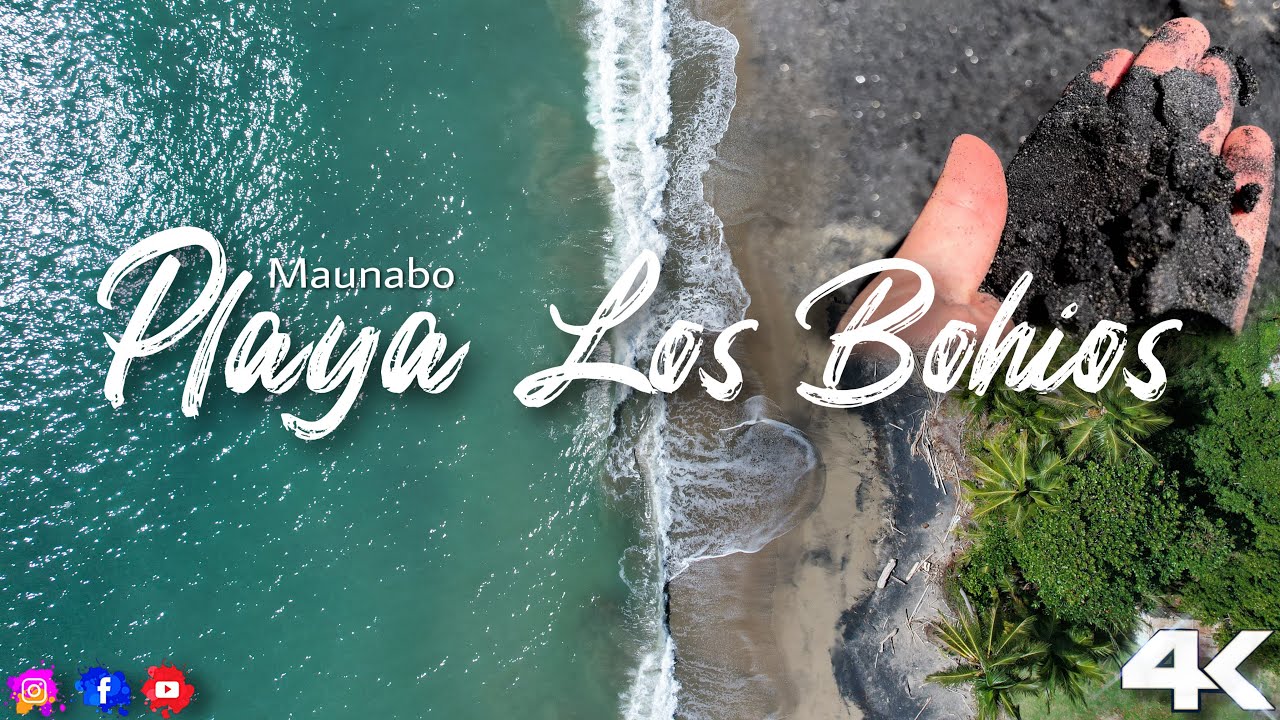 Playa Los Bohios (arena negra) Maunabo Puerto Rico🇵🇷 YouTube