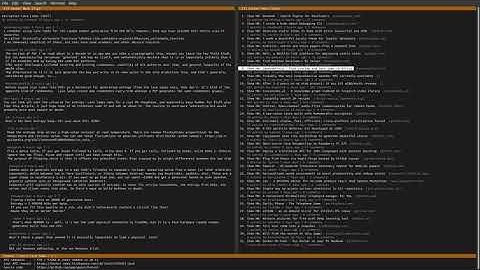 HNTerm - browsing news like a real hacker!
