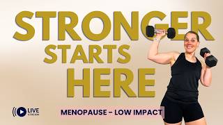 Full Body Strength Workout for Menopause | Improve Posture & Core Strength