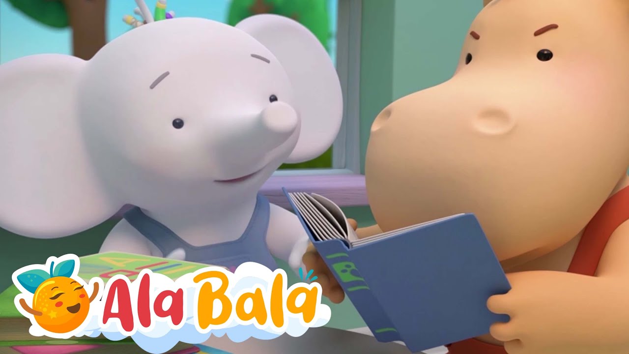 Citim cu Tina și Tony 📖 Creștem copii mari și isteți - Desene animate educative AlaBaLa