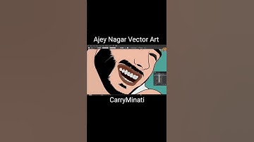 @Carryminati vector art illustrator #shorts