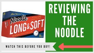 ✅ NOODLE LONG AND SOFT GOLF BALL REVIEW