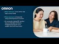 Blood pressure monitoring with omron