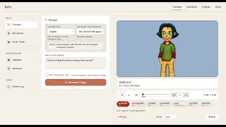Kozha - Real-Time English to British Sign Language Translation (Live Demo) screenshot 4