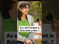Kota Girls Experience About Kota Coaching | is it safe or Not for Girls | #allen #kota
