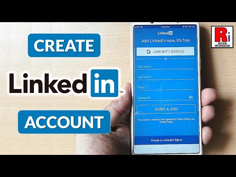 How to Create Linkedin Account from Android Devices