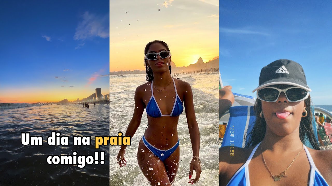 Do nada uma praia VLOG na PRAIA