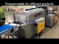 High speed L Sealer with Servo Vertical Cutting + Shrink wrapping