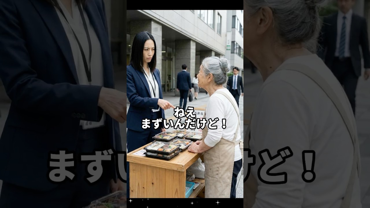 ㊗️🎉20万再生！美味しいお弁当をゴミ箱に捨てたイヤな女性 #シニアライフ #60歳代 #いい話
