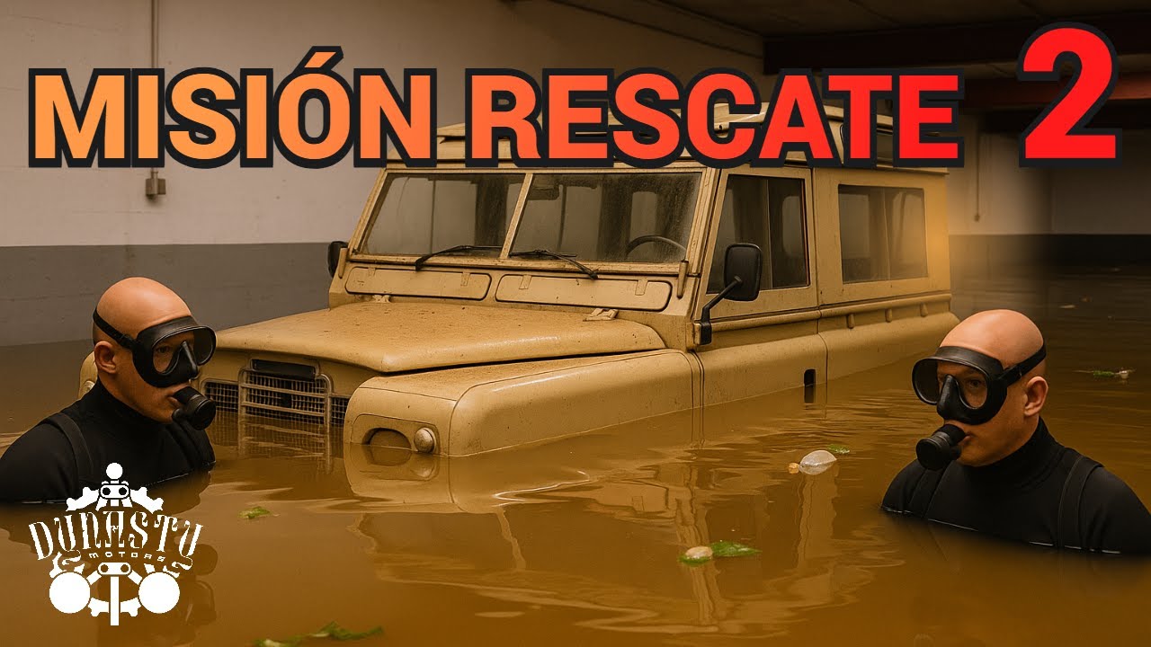 Rescatamos un Land Rover Santana de la DANA en Menorca: ¿Saldrá por su propio pie? | Ep. 2 (final)