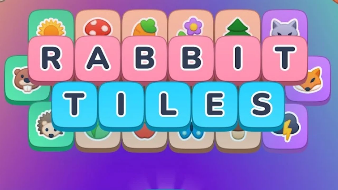 Tile Rabbit Games Rabbit tiles: mahjong puzzle Game — Mobile Game | Gameplay Android ...