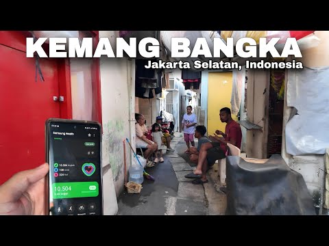 Suasana Pagi Di Permukiman Padat Kemang Jakarta Real Life in Jakarta