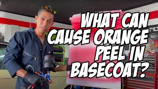 📣Spray Gun Speed and Flow | What Can Cause Orange Peel in Basecoat? | Demo For Speed and Flow🌴