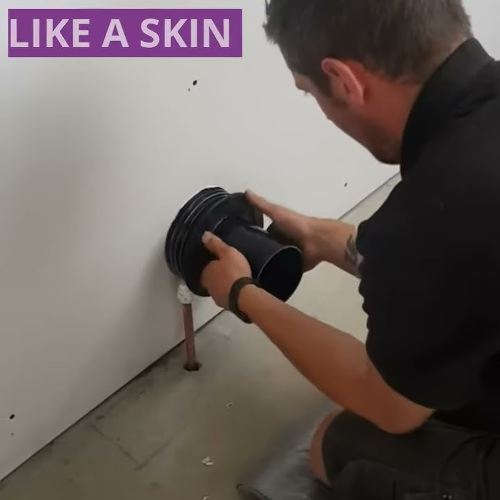 PipeSnug 110mm Install Inside and Out YouTube