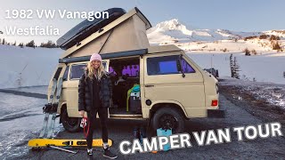 1982 Volkswagen Vanagon | CAMPER VAN TOUR