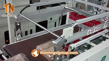 Máy hàn kín thanh L tự động, máy quấn màng co nhiệt, máy quấn màng co thanh L tự động | YUPA