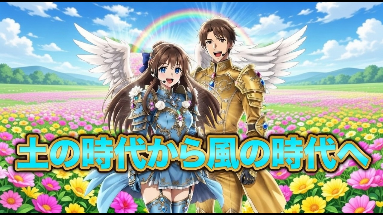 土の時代から風の時代へ