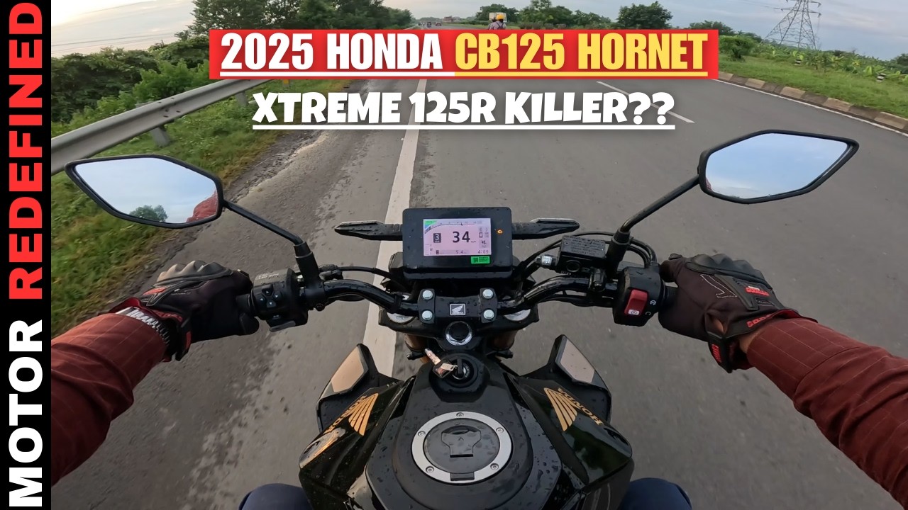 Finally 2025 All New Honda CB125 Hornet Ride Review is Here | 18% GST Price.