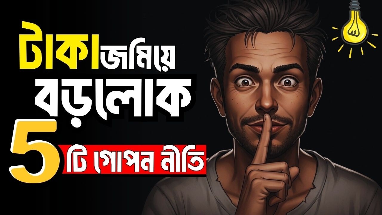 টাকার আসল খেলা | ভাগ্য নয়, পদ্ধতি বদলান | অর্থকষ্ট দূর করার পাঁচটি গোপন সূত্র