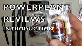 EA POWERPLANT CHOICES - Introduction
Here is a quick introduction to three of the motors and some ESCs I have come to use with good success over the years in the EA scratchbuilt foamboard fleet. I will test each one with a range of propellers and in combination with different ESCs while measuring thrust and amp draw.
These parts were kindly provided to me by HobbyKing for this video series and as future scratchbuilding contest prizes. To remain unbiased I personally chose to review these products which I have specifically used before and did not accept any other compensation.
LARGE:
TURNIGY NTM PROPDRIVE 3536 1400KV
http://www.hobbyking.com/hobbyking/store/ 14342 NTM_Prop_Drive_Series_35_36A_1400Kv_550W.html
TURNIGY TRUST 55 AMP ESC
http://www.hobbyking.com/hobbyking/store/ 12190 TURNIGY_TRUST_55A_SBEC_Brushless_Speed_Controller.html
MEDIUM:
TURNIGY AERODRIVE 2836 1100KV
http://www.hobbyking.com/hobbyking/store/ 18969 Turnigy_D2836_8_1100KV_Brushless_Outrunner_Motor.html
TURNIGY TY-P1 25 AMP ESC (* see note below)
http://www.hobbyking.com/hobbyking/store/ 17135 Turnigy_TY_P1_25Amp_HEXFET_Brushless_Speed_Controller.html
COMPACT:
TURNIGY AERODRIVE 2826 2200KV
http://www.hobbyking.com/hobbyking/store/ 12919 D2826_6_2200kv_Outrunner_Motor.html
HOBBYKING SS SERIES 25 AMP ESC (* see note below)
http://www.hobbyking.com/hobbyking/store/ 6458 Hobbyking_SS_Series_25_30A_ESC_card_programmable_.html
I WILL ALSO BE TESTING:
TURNIGY PLUSH 40 AMP ESC
http://www.hobbyking.com/hobbyking/store/ 2165 TURNIGY_Plush_40amp_Speed_Controller.html
* These ESCs are recommended with these motors using modest prop choices, medium power needs, and moderate throttle settings. For heavier use and larger/pitchier props consider using an ESC with larger amp rating. I will test and discuss this in the videos. EA POWERPLANT CHOICES - Introduction
