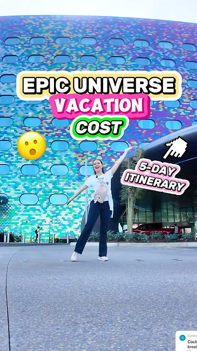 COST to Visit Epic Universe! 🤑🎢(5-Day Universal Orlando Itinerary)