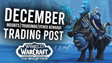 NEW Mounts And Transmog Items! December 2025 Items List | World Of Warcraft