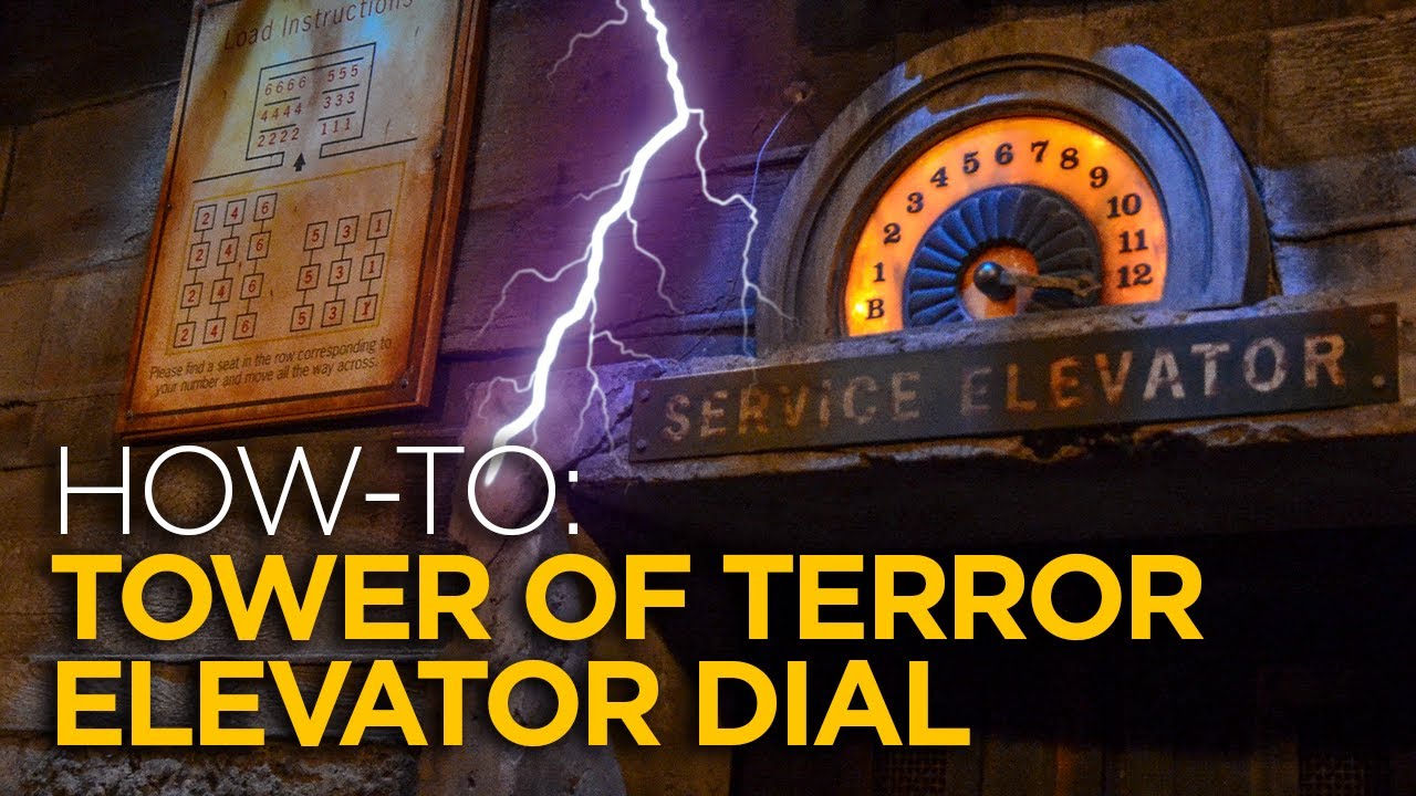 Disneyland/Disneyworld Tower of Terror Elevator Dial Replica | Hollywood Tower Hotel
