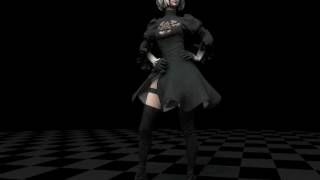 Nier: Automata 2b 3d Model