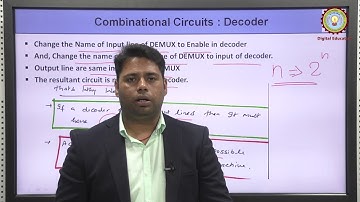 Decoder, Encoder & Designing With Decoders By Mr. Himashu Verma | AKTU Digital Education