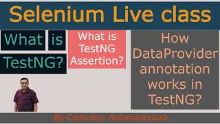 Class_Lecture _TestNG_Part3: What is TestNG Assertion and How it works?