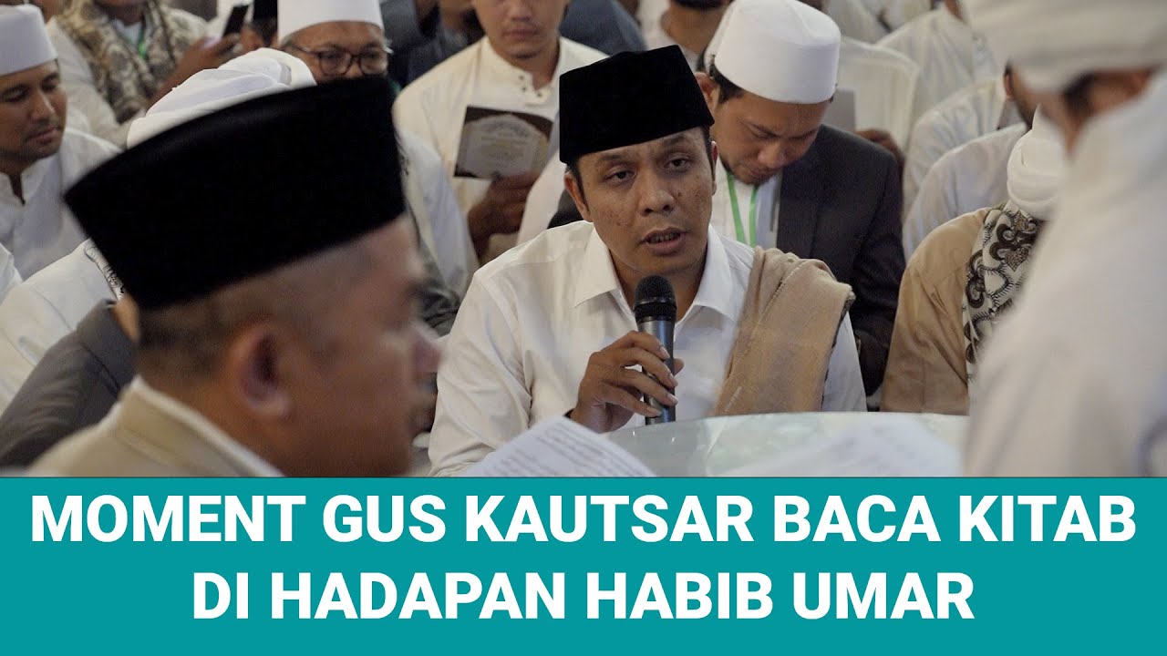 GUS KAUTSAR BACA KITAB DI HADAPAN HABIB UMAR SAAT NGAJI SUBUH
