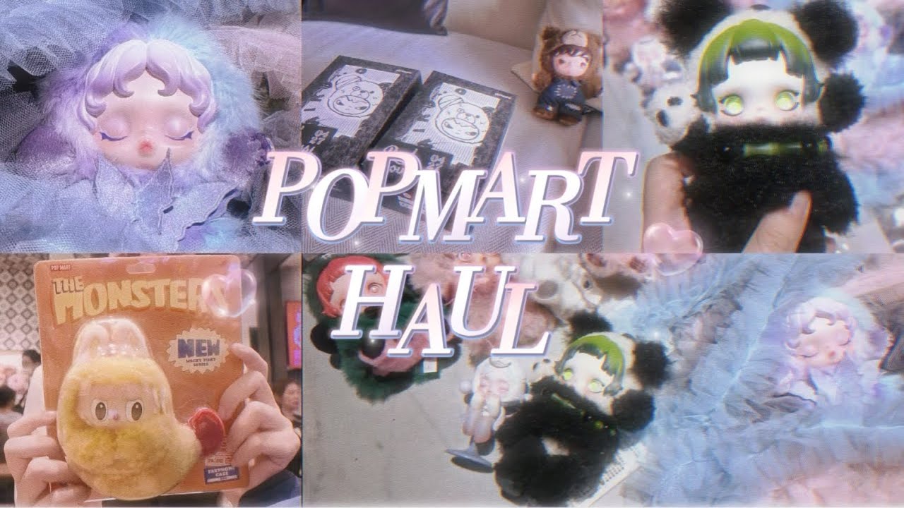 【Daily vlog】POPMART大開封式✨️まだ未公開だった開封式を一挙大公開！！ | サクサク開封 | POPMART