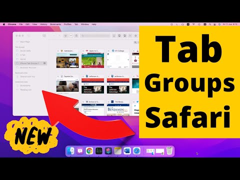 New macOS Monterey Safari Tabs and Tab Groups on Mac [Create, Edit, Delete, Move, Duplicate]