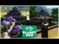 Huge Asian Temple &amp; Komodo Dragons!! | Planet Zoo Ep.13