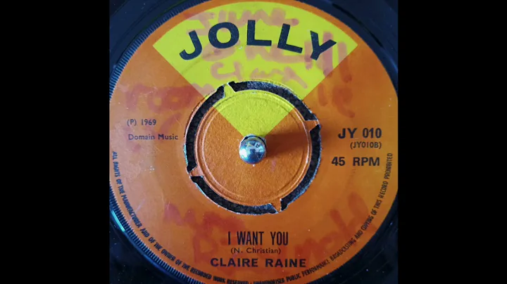 Claire Raine - I Want You (Jolly) 1969