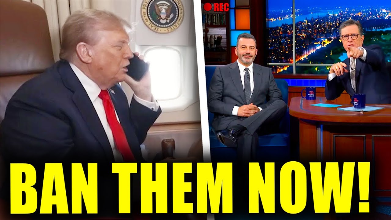 Trump P*SSED as Kimmel TEAMS UP With Colbert To DO THIS!