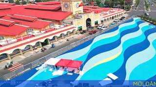 Sở Quy hoạch - Kiến trúc đề nghị tạm dừng chỉnh trang chợ Bến Thành, Hồ Con Rùa