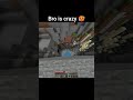 Bro is crazy 🥵 #minecraft #minecraftshorts #minecraftmemes