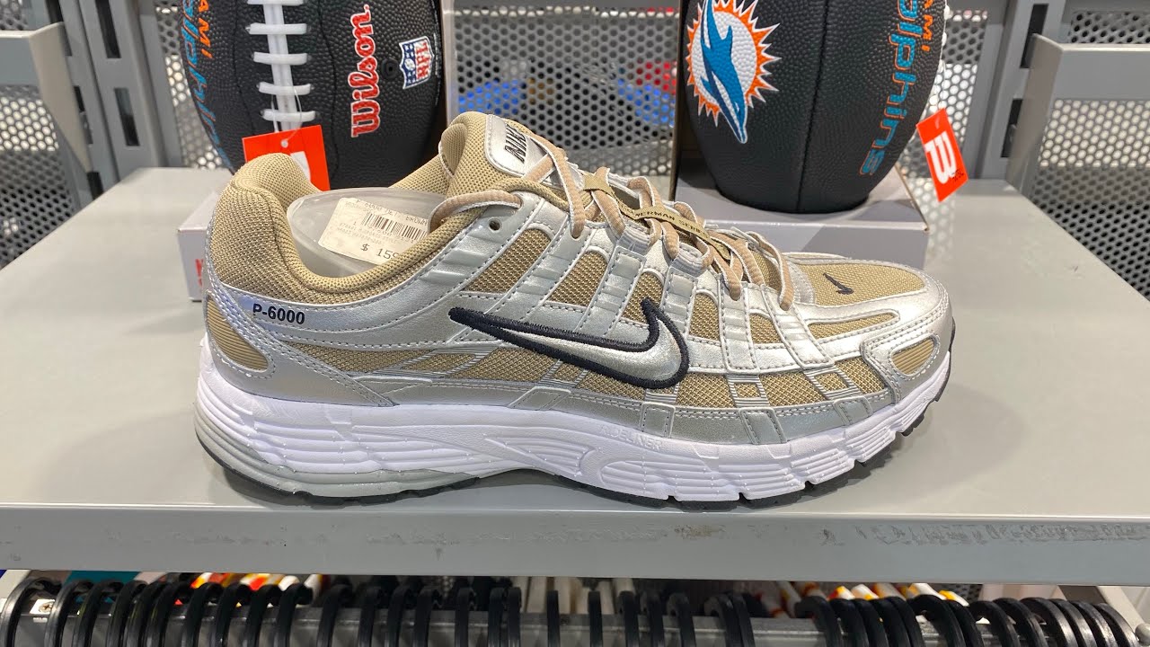 Nike P-6000 (Khaki/ Metallic Platinum/ Pure Platinum/ Metallic Silver) - SKU: HQ3030-200