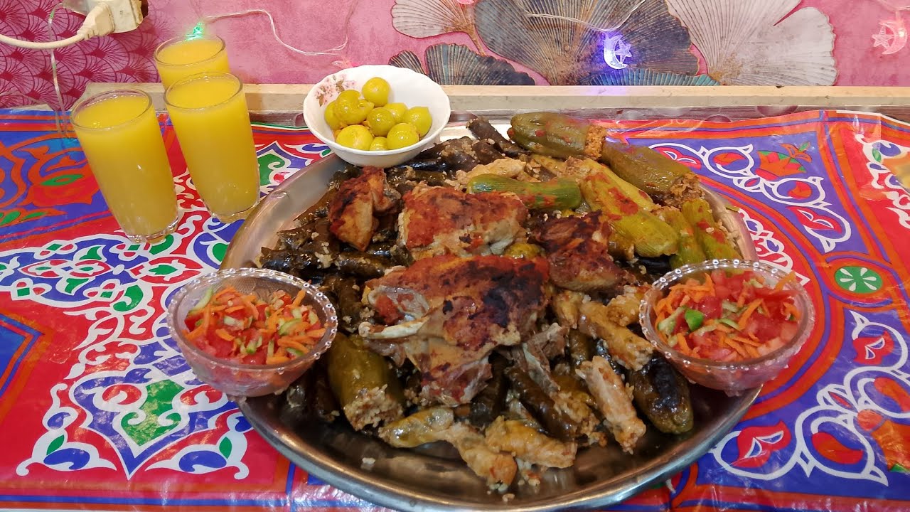 أول يوم رمضان ميكملش غير بالمحشي المشكل أحلى أكلة رمضانية 🌙